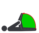 自分で動かせる範囲